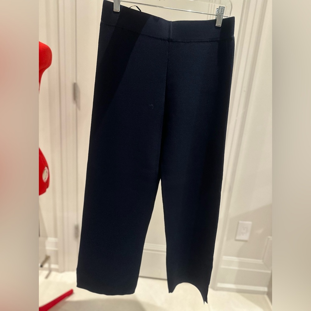 Adolfo Dominguez Navy Blue Pants